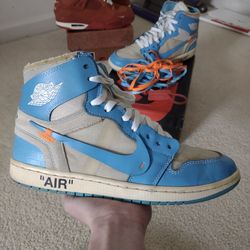 Nike Air Jordan 1 x Off-White “UNC” – Size 11 – OG All