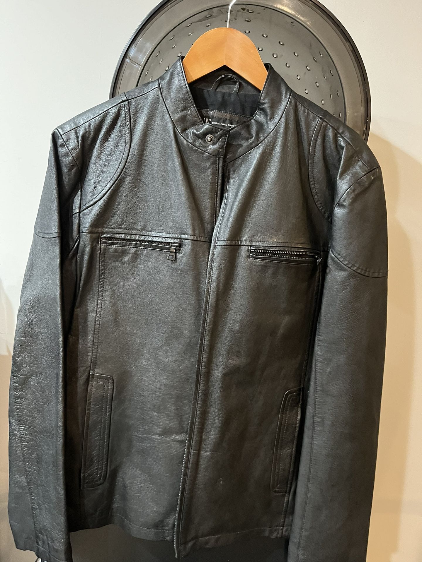 Men’s Black Jacket Like New By Inc Macys! Selling For 60.00