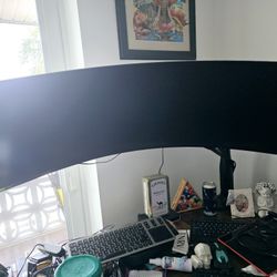 Huge Deal 49" Curved SAMSUNG monitor