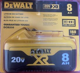 Dewalt Xr 8ah Battery $90
