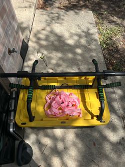 Kakiclay Foldable Door-Frame Mounted Pull Up Bar