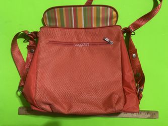 Baggallini Reddish Orange Shoulder Tote