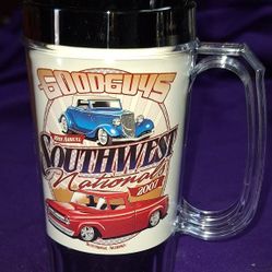 Tenth Goodguys Southwest Nationals Hughes Collectible Thermal Mug Scottsdale New AZ 2007