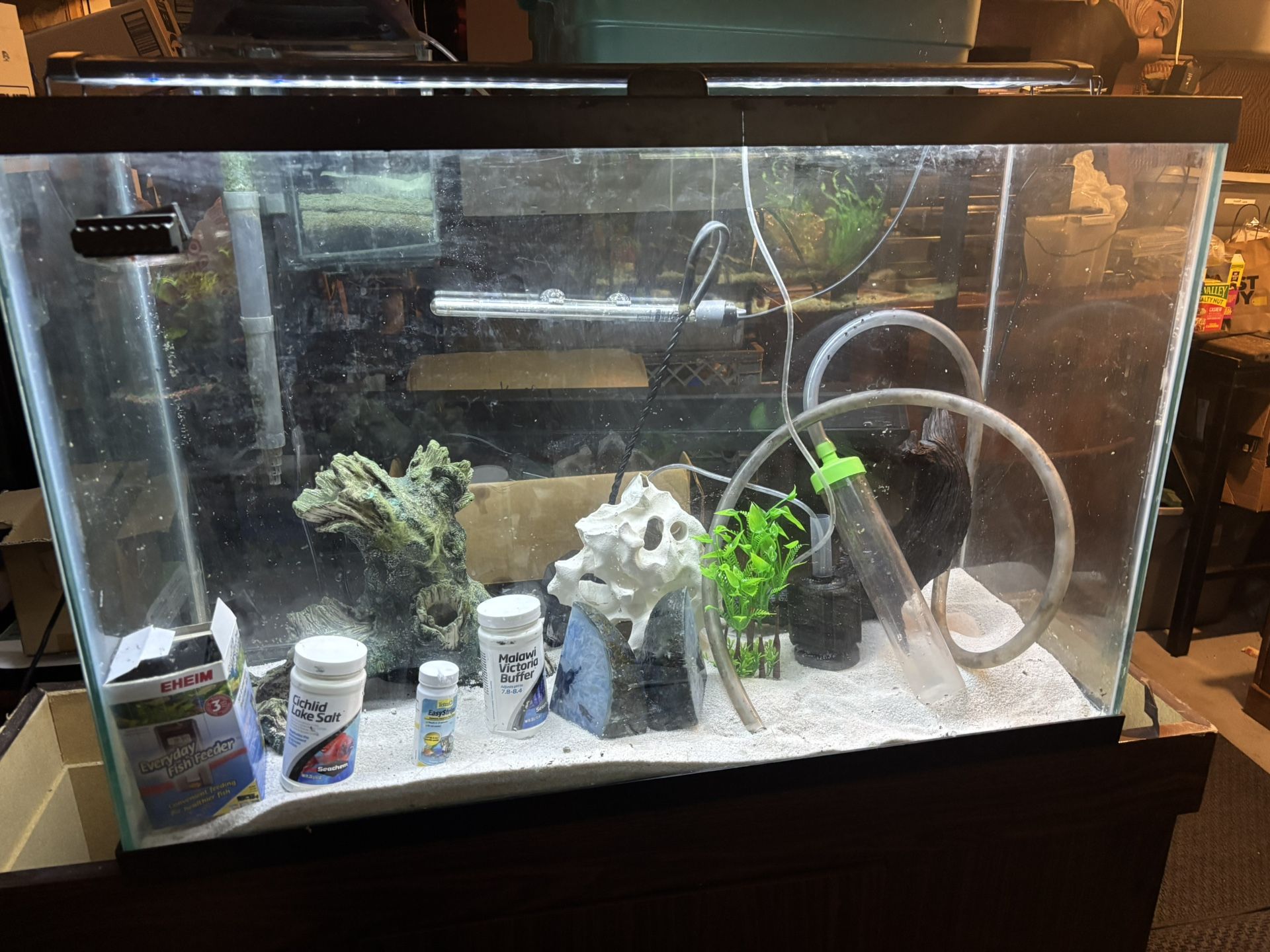 45 Gallon Aquarium And Accessories