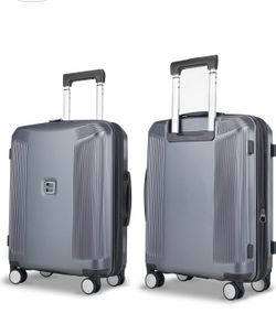 Expendable carry on inside 2 zipper