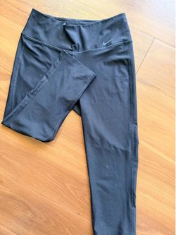 black Nike Dri-FIT legging, black, size S