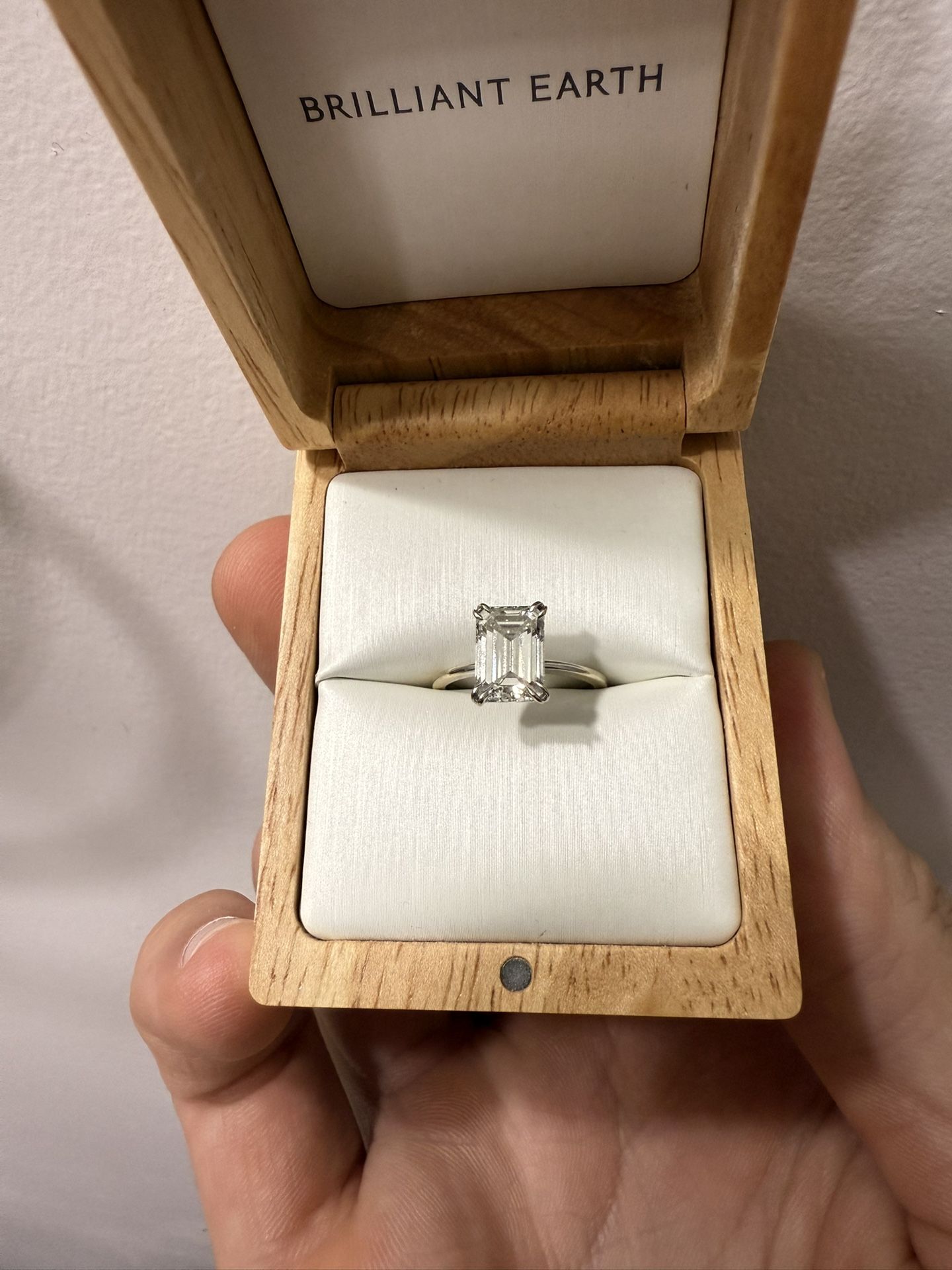 Emerald Cut Engagement Ring
