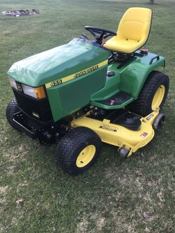 Mower Deck Jd 455 Lawn Tractor 2001 John Deere 455 Diesel With 60