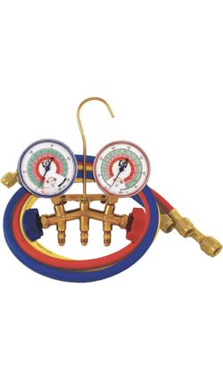 JB Industries manifold gauge, 2 Valve M2-5-410A HD NEW