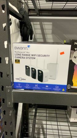 Swann MaxRanger 4K Mini Long Range Wi-Fi Security Camera System $200