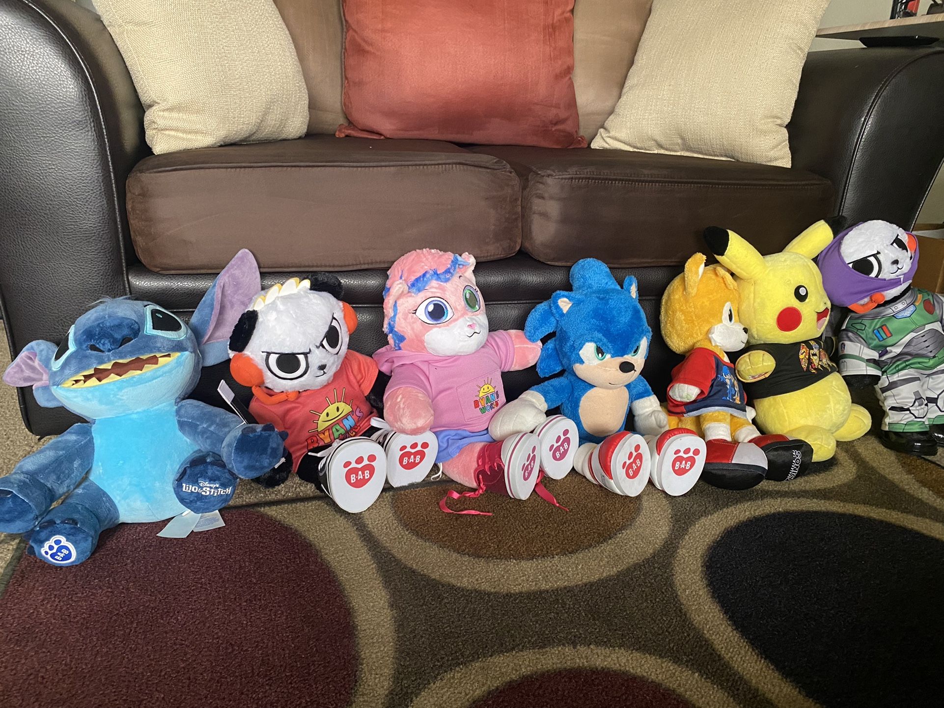 Build a bear plushies