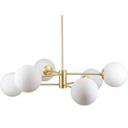 Linea di Liara Caserti Gold Sputnik Chandelier