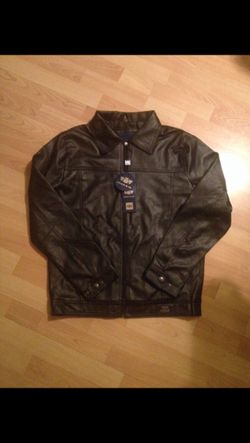 Leather jacket size medium