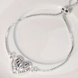 Silver Adjustable Bracelet 