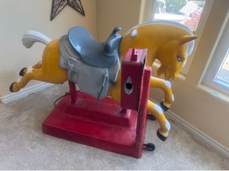 Vintage Coin operated pony ride