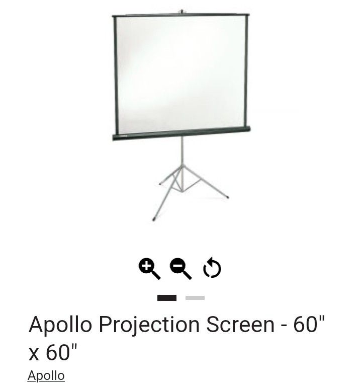 Apollo 60 Inch Tripod Projector Screen