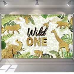 Wild One Backdrop Banner