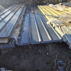 Metal Sheets 12x3 FT $44 Each 26 Gauge.