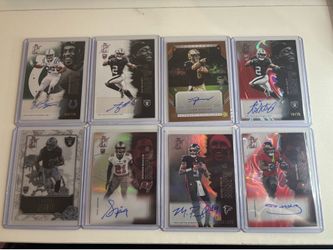 Topps and Panini Auto and Numbered Card lot