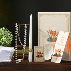 7-Piece First Communion Gift Set – Bread of Life Theme