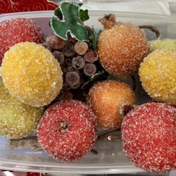 Vintage Decor - Not Real Fruit - Just For Decoration