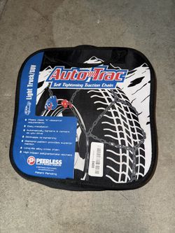 Auto-Trac Light Truck/SUV Tire Traction Chain - Set of 2