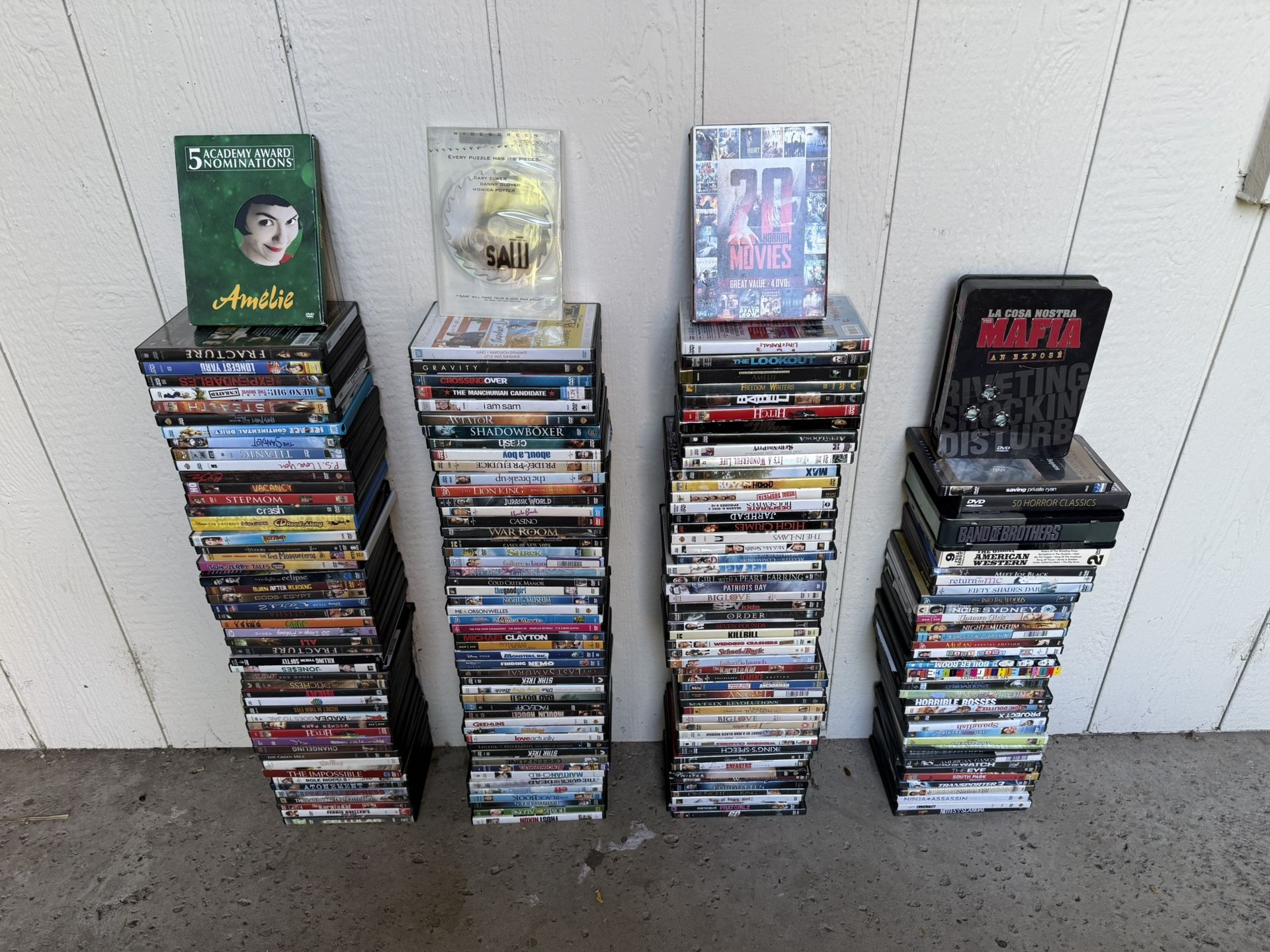 🎬 Huge DVD Lot – Nearly 200 Movies – Horror, Action, Family, Kids & More! 🎬