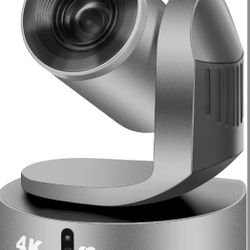 Evolsiti 4K UHD PTZ Video Camera 20X Zoom | Open Box (Like New) | Remote + All Cables 