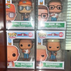 King Of The Hill Funko Pop Set Of 4