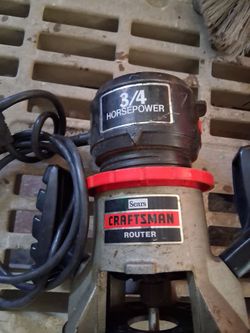 3/4 router craftsmans