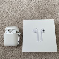 Apple AirPods, Charging Case, Used But Soaring Great!