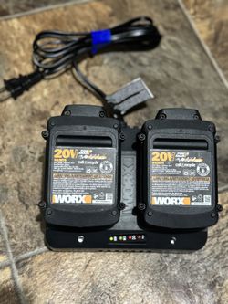 Worx Battery And Charger