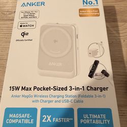Anker MagGo Wireless 3-1 Charger
