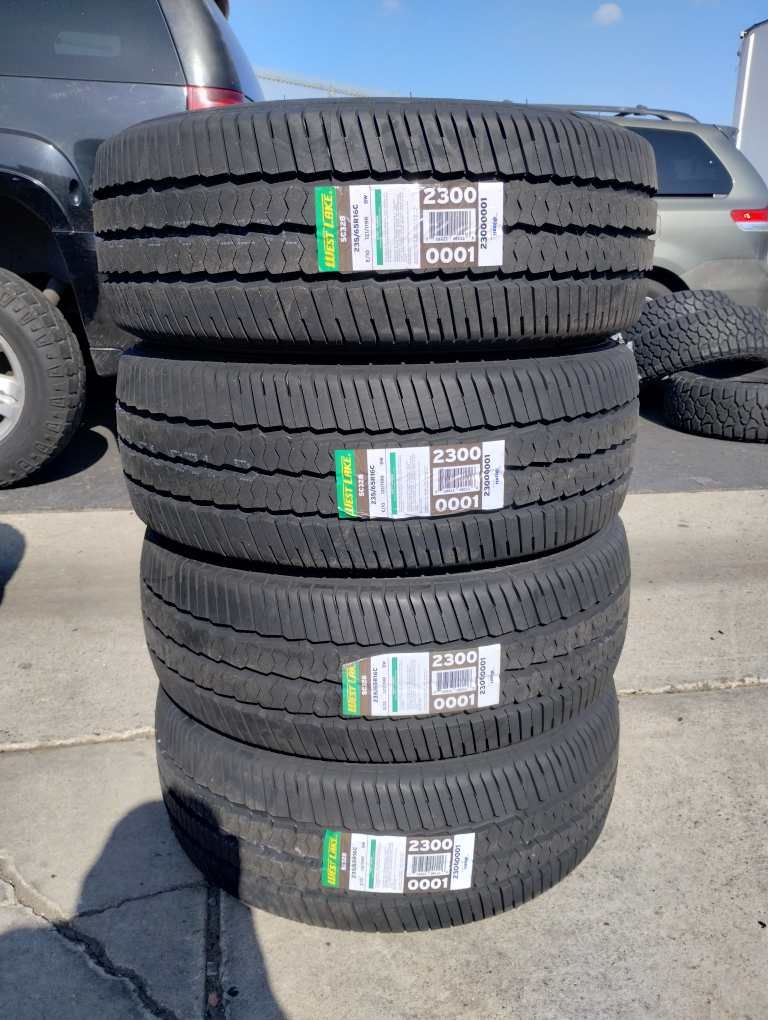 Tires New 275 55R20 60,000 Miles $490 set of four install mount and balance ๐