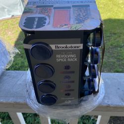 Brookstone spice Rack
