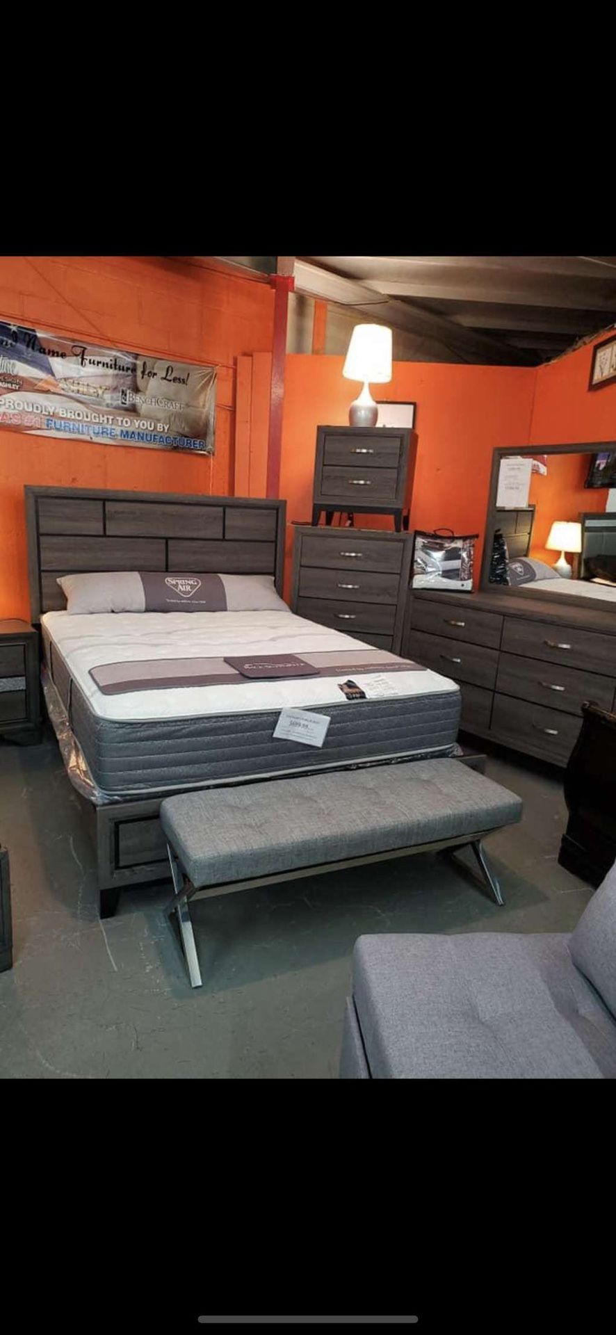 Brand New Complete Bedroom Set For $899!!!