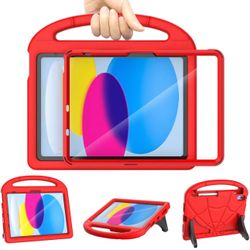 BRAND NEW Lightweight Shockproof Kids Case with Screen Protector/Pencil Holder/Handle/Stand for iPad 10th/11th Generation