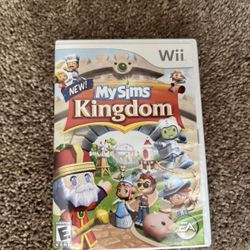 MySims Kingdom Nintendo Wii - Complete and AMAZING CONDITION