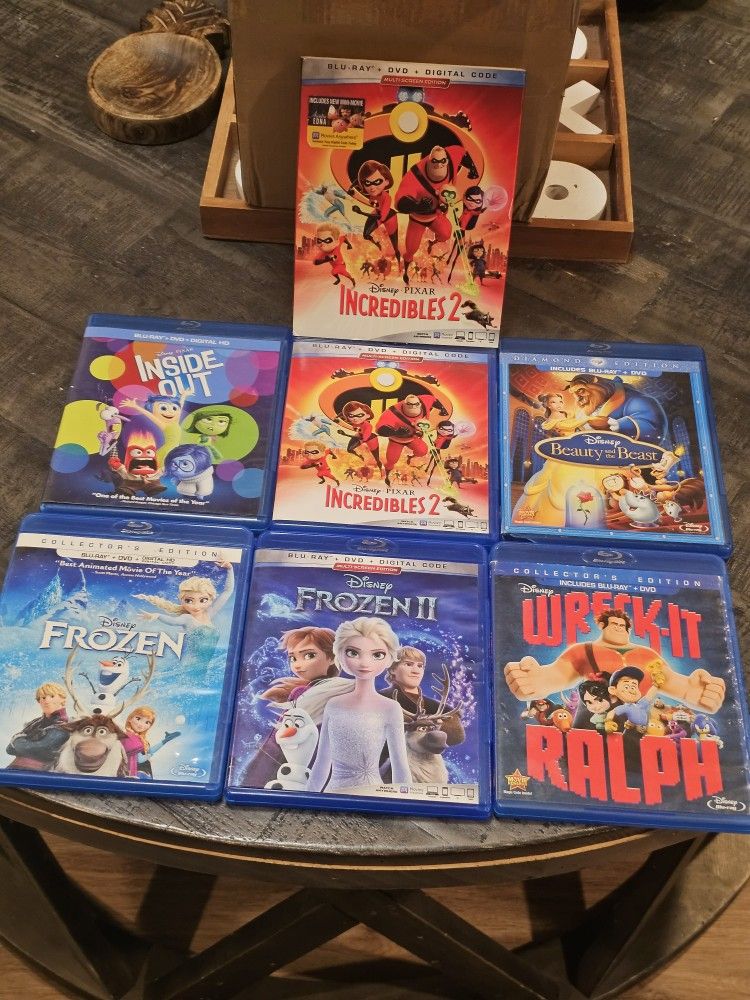 Disney Blu-ray Lot