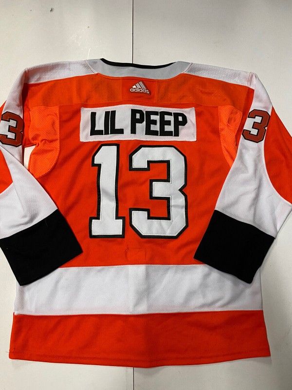 Philadelphia Flyers NHL Lil Peep Jersey