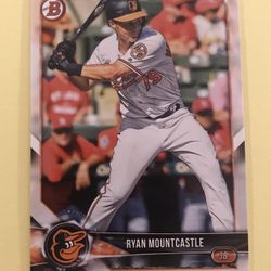 2018 BOWMAN DRAFT Rookie PROSPECT #BD167 RYAN MOUNTCASTLE ORIOLES MLB