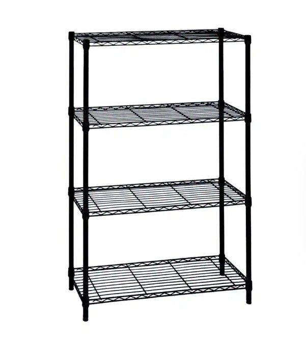 Black Bakers Rack Shelf