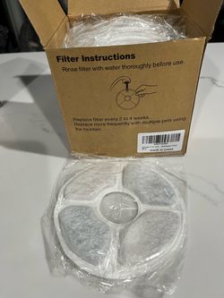 Pet water fountain filters- 16 total