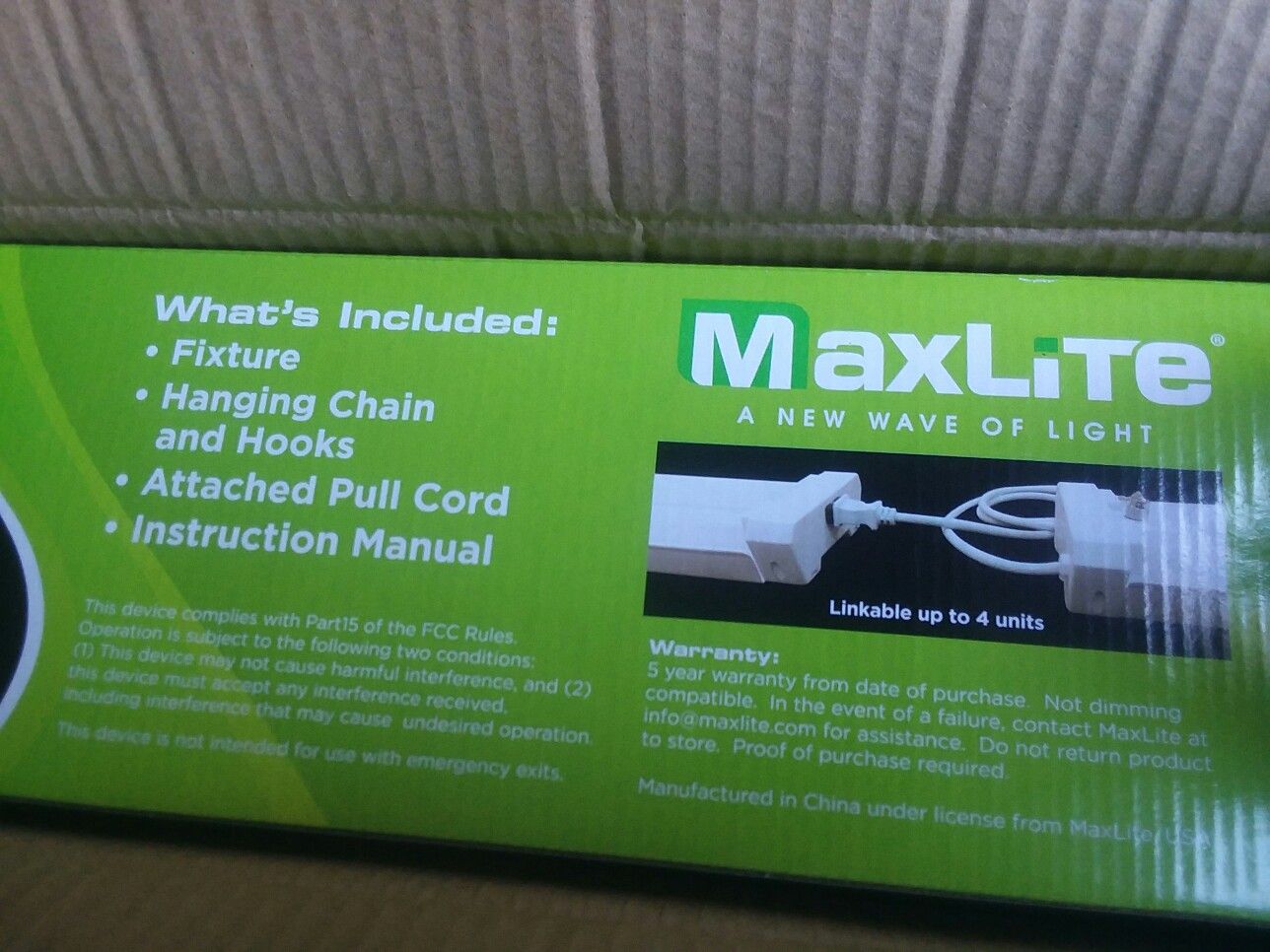 MAXLITE DOUBLE LED LITES