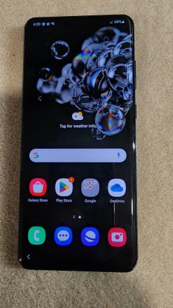 Mint unlocked Galaxy S20 Ultra 128gb