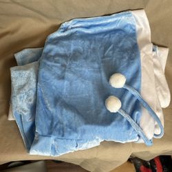 Blue, Hooded Capes