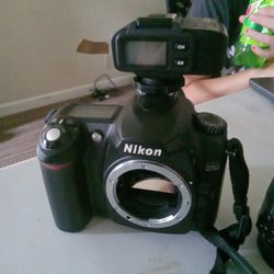 Nikon D50 Camera Body With Batteries 