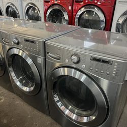 LG Washer & Electric Dryer