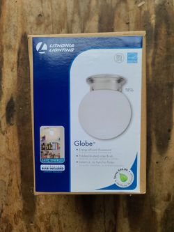 Globe Light Fixture
