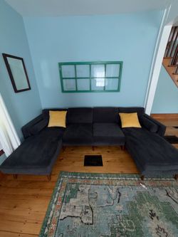 Grey couch